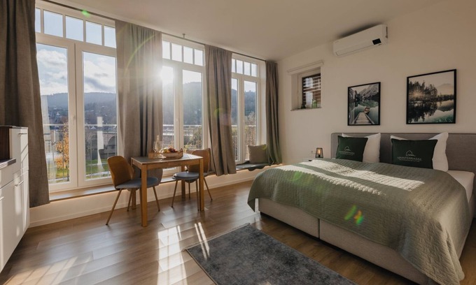 Miltenberg Apartment | Modern apartment (32 sqm) with fully equipped kitchen and XL shower