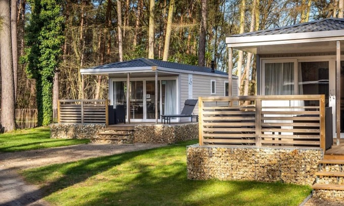 Zutendaal Ski Chalet | Modern chalet with air conditioning