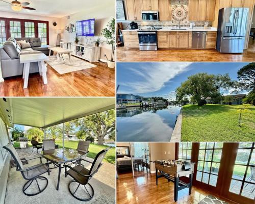Bay Crest Park House | Modern Coastal Retreat with Waterfront Canal Views