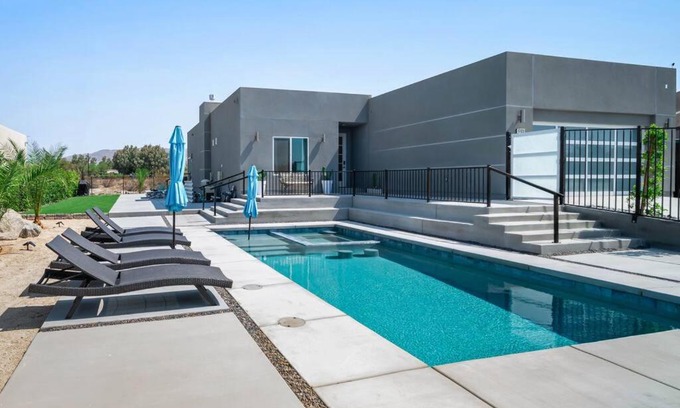 B-Bar-H Ranch House | Modern Desert Oasis – Pool, Spa and Mountain Views
