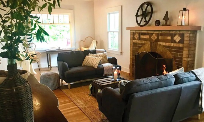 Plymouth House | Modern Farm House Family sized in town huge yard