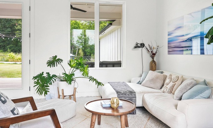 Garden Valley House | Modern Fruit Orchard Sanctuary