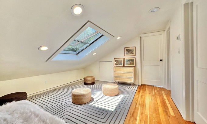 Redding Ridge House | modern home with a pool
