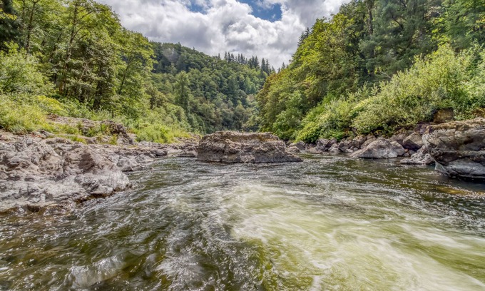 Nehalem House | Modern, Private Single-Level Home with Hot Tub Near Manzanita and the Beach!