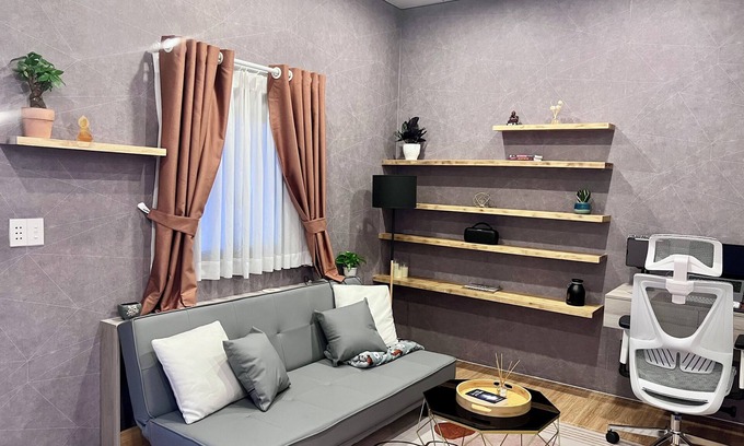 Ben Tre Cottage | Modern Thatch 1-bedroom cottage in Bến Tre with WiFi, AC