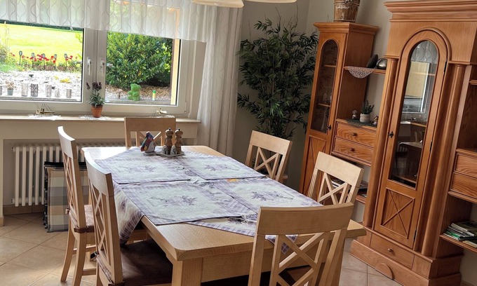 Simmerath Apartment | Modern vacation apartment at the foot of the High Fens with terrace and garden