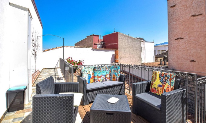 Orgosolo Apartment | Modern vacation home in charming side street of Orgosolo.