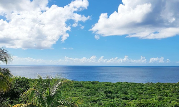 St. Marie Villa | Modern villa with pool and 180° unobstructed view over the Caribbean Sea!