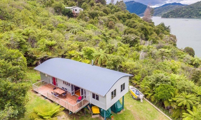 Nydia Bay House | Modern Waterfront Home away from Home with views - Boat access only!