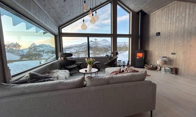 Hjartdal Cabin | Moderne hytte på Måsåfjell i Tuddal