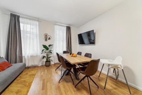 Reudnitz-Thonberg Apartment | Modernes City-Apartment am Park