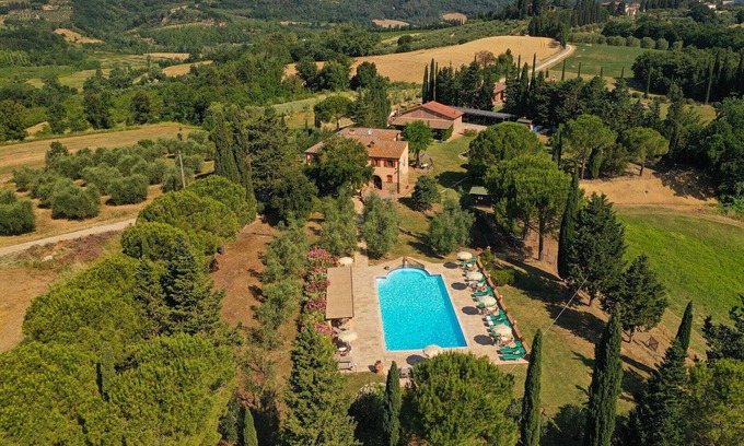 Peccioli Apartment | Montelopio 4 - Apartment with pool