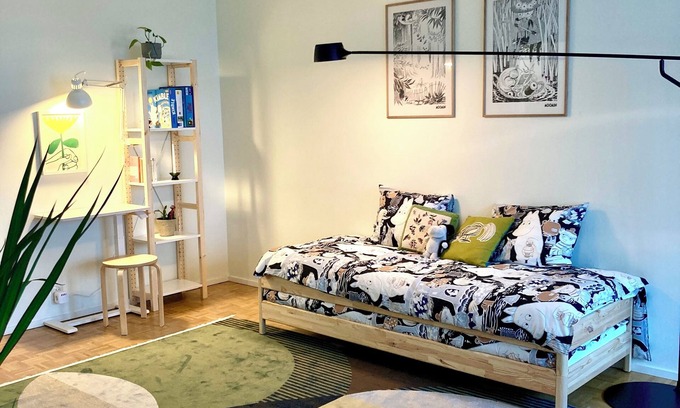 Pasila Apartment | Moomin Lover Home in Central Helsinki - Pool & Sauna