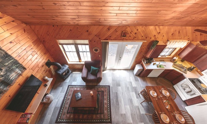 Day Cabin | Moose Lodge - scenic Adirondack cabin escape + lake access