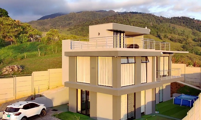 San Isidro de El General House | Mountain Valley View House, for peace and lovers of nature