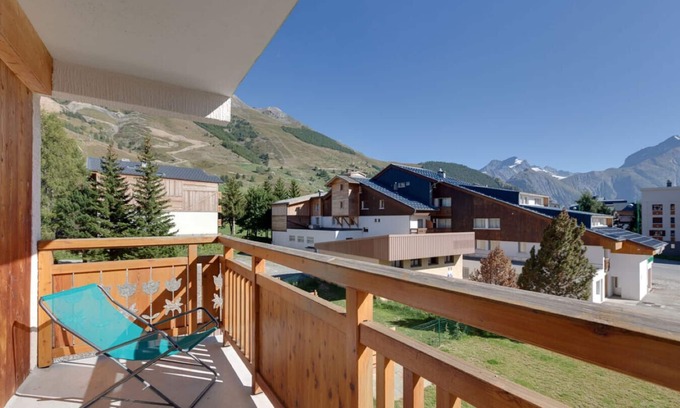 Les Deux Alpes Apartment | Mountains apt 4/6 pers with balcony