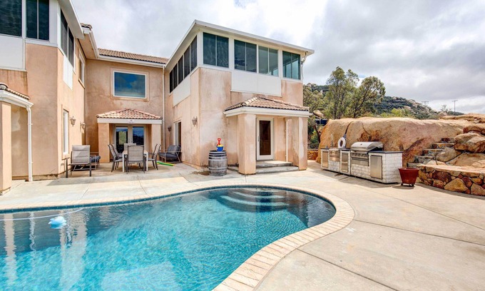 Ramona House | Mountaintop Ramona Home: Private Pool, Near Lake!