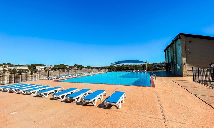 Point Venture House | Multi-Family Golf Course Townhome Lake Travis Sleeps 14-16