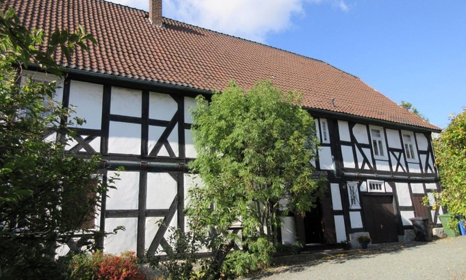 Ortsmitte House | Musikhaus Medebach. This historic house is in the village in Hochsauerland.