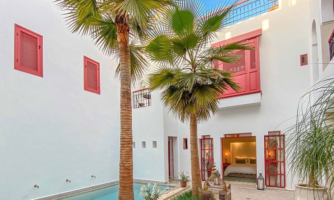 Mellah Apartment | My Rental Homes | Dar Splendid with private pool and roof terrace