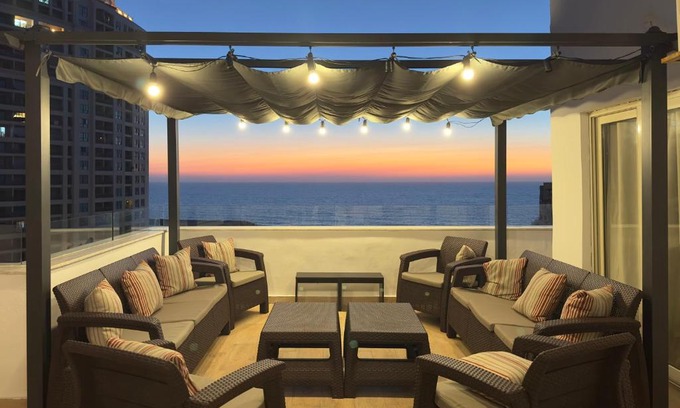 San Stifano Apartment | Nabeel Homes - Seaview Rooftop - San Stefano
