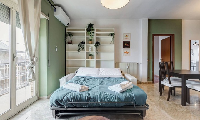 Cinecitta Apartment | Near Metro A - Modern Boho Style Apartment