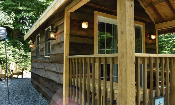 Woodbourne Cabin | Neversink Sanctuary - Private Camp - Riverside Eagle Watch