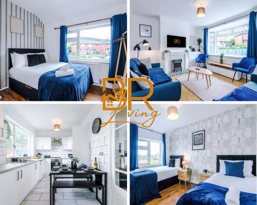 Stalybridge House | NEW! 3-Bed Home in Greater Manchester, Ideal for Long Term Stays & Large Groups, FREE Parking!