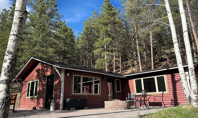 Conifer Cabin | New! Aspen time is right around the corner! 1 hr from DIA! Gas firepit & Wifi