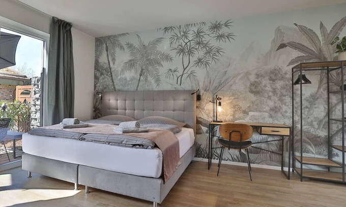 Dorfmark Apartment | NEW Design apartment Heidetraum, wallbox, terrace