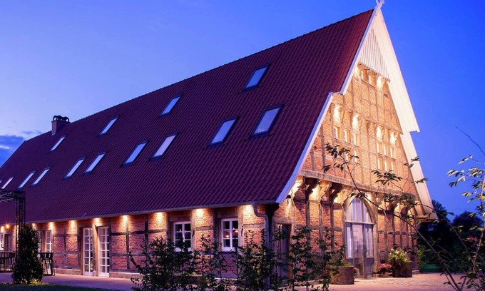 Ankum House | NEW: HackmannsHof. Half-timbered farmhouse in the countryside [from fall: sauna]