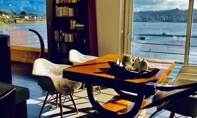 Le Relecq-Kerhuon House | NEW!LOFT EXCEPTIONAL SEA VIEW 1 bedrooms/bathroom TERRACE merPATIO, PERGOLAS 10 m