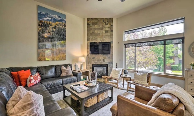 Bear Hollow Village House | New!-Park CityTownhome, View of Olympic Park Mt.