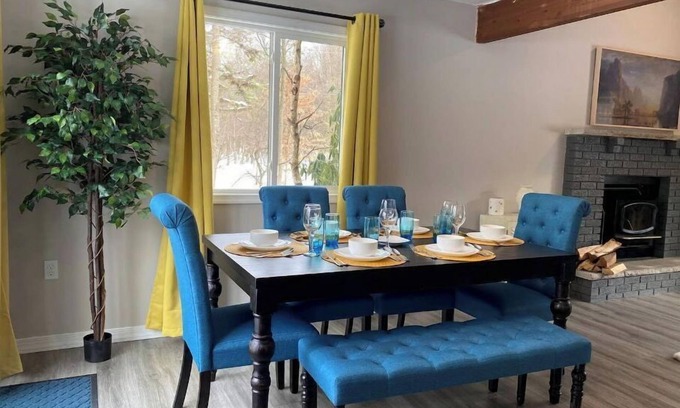 Mount Pocahontas House | New! Relaxation room, firepit, trampoline, hammock and more! @ Pocono Mountains