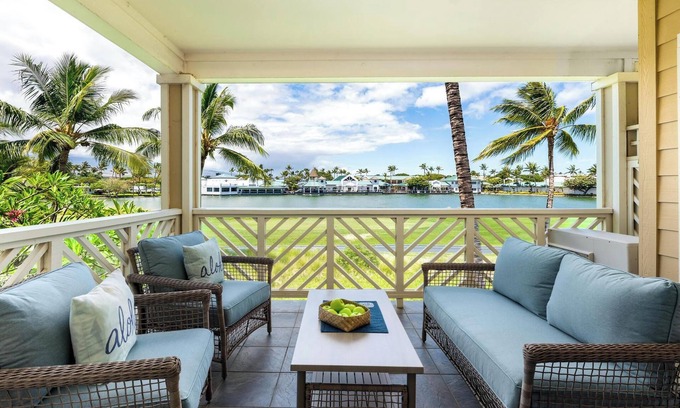 Waikoloa Condo | NEW! Remodeled, Lakeview +Hilton Pool Pass for 2025. N22 Waikoloa Fairway Villas