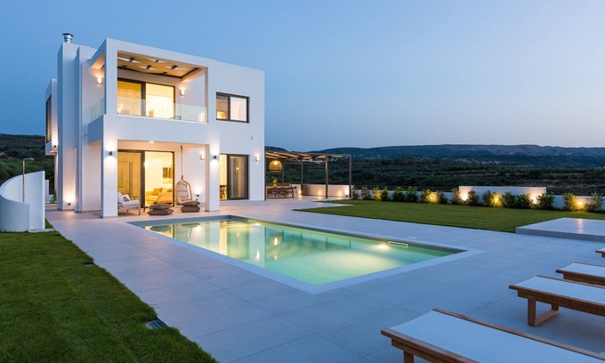 Skouloufia Villa | New Spacious Villa With Stunning views