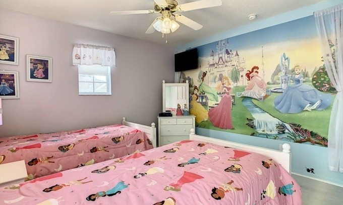 Legacy Park Villa | NEW! Stunning 5BR Villa with Pool, Spa & Quick Disney Access