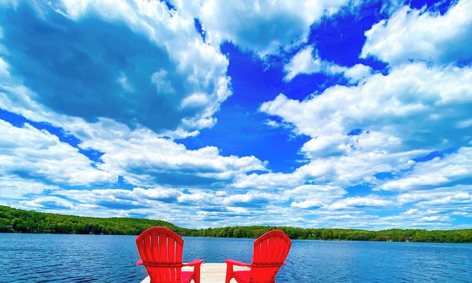 Novar Cottage | Newly Offered: Sandy Beach Kayaks SUPs Canoes Firepit Beautiful Indoor Spaces