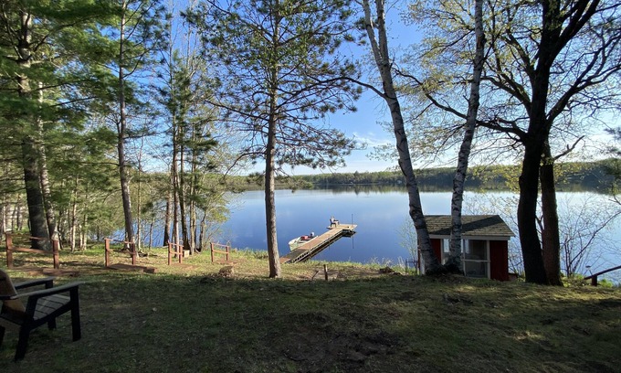 Spooner Cabin | Newly remodeled cabin on quiet lake w/no public access in Spooner, WI.