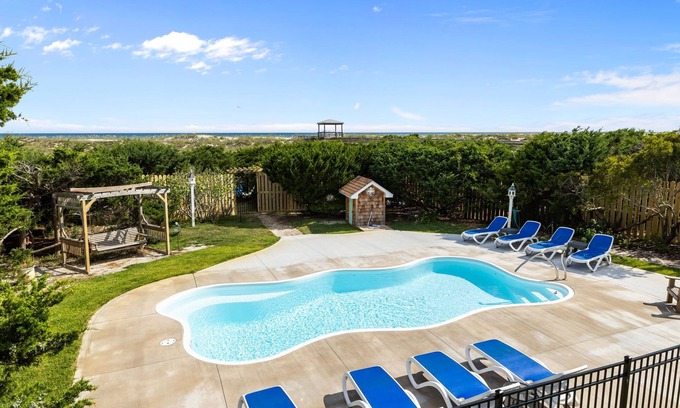 The Point House | Newly Renovated! Private Single Family Beachfront Home w/Pool on The Point