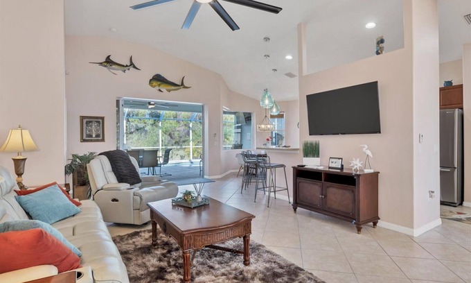 Rotonda Heights House | NewToVRBO RELAX- Own Home Private Pool, Hot Tub, near Beaches, Golf & Pickleball