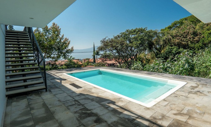 Ajijic House | Nice little house with lake view, shared pool, in an AAA neighborhood.