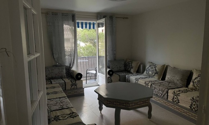 Les Hauts de Massane Apartment | Nice T3 air-conditioned apartment near beach bus