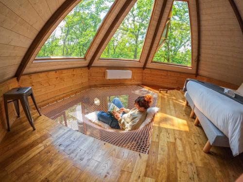 Lamothe-Fenelon Cabin | Nid'en'Ô cabanes et spa Lot et Dordogne