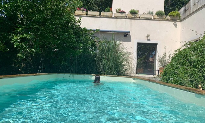 Sauzet Apartment | Nido Cortederia in Villasarda, swimming pool, jacuzzi, sauna