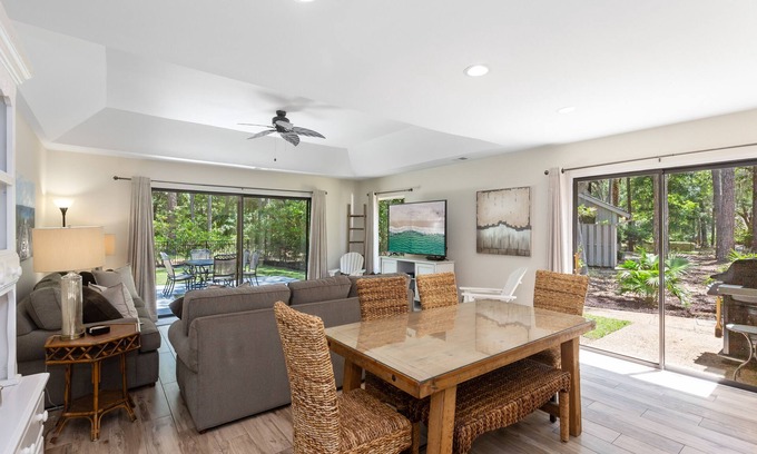 Sea Pines House | Nine Wisteria Lane-1 LEVEL Renovated Home ,Wi-Fi, FENCED, 229, 10 stars reviews