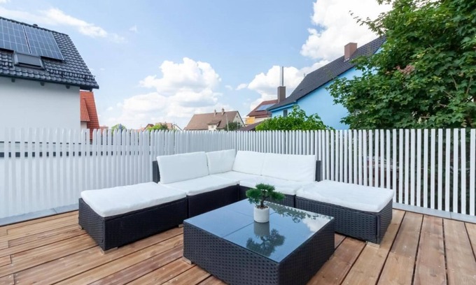 Beuren Apartment | nJoy! Relax & Sunny - Panorama Therme - Terrasse