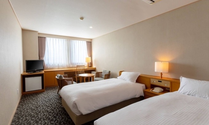 Kurume Hotel | Nonsmoking Standard twin Room only/Kurume Fukuoka