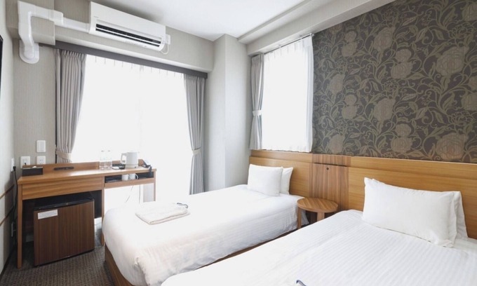Tsuruhashi Hotel | Nonsmoking Twin room Breakfast included Enj/Osaka Ōsaka