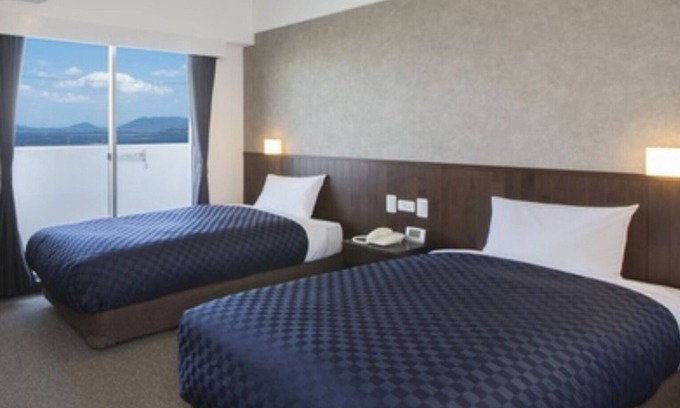 Hatsukaichi Hotel | Nonsmoking Westernstyle deluxe twin room Room/Hatsukaichi Hiroshima